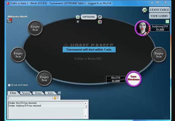 Collin Presents: Heads-Up vs Katie