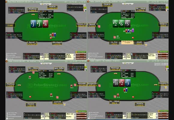 NL $1000 & $2000 преглед на сесия II