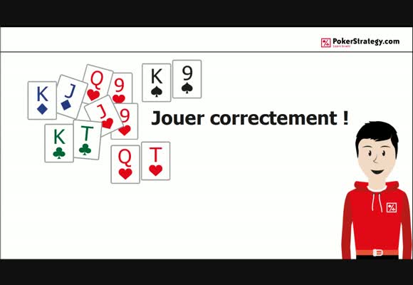 Grosses mains suitées jouées correctement