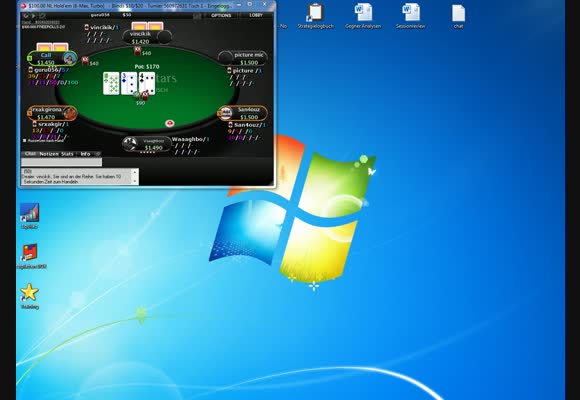 60 - 100$ shorthanded Sit & Gos live aus Pokerstars