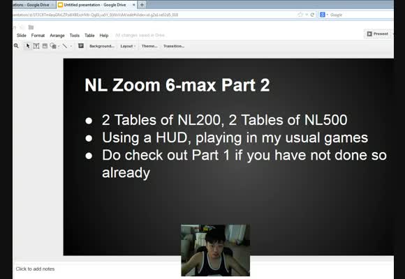 Mid-Stakes Zoom Live Session on PokerStars