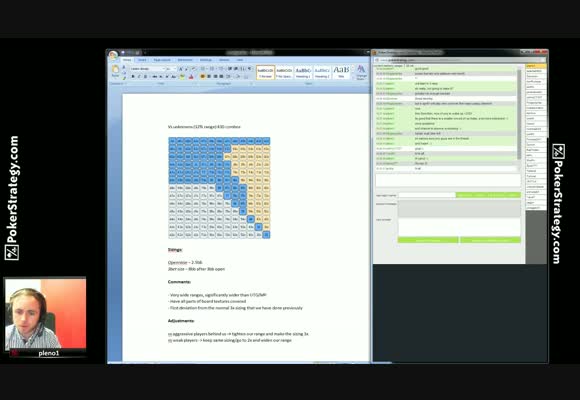 Bootcamp Seminar: Pleno1 Constructing Late Position Ranges