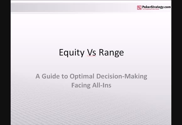 Making optimal decisions when facing an All-in