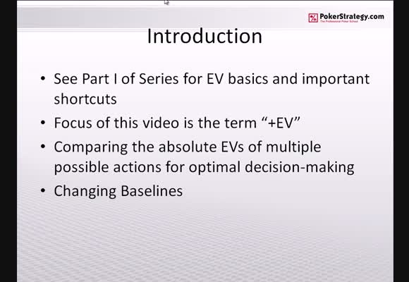 Putting EV To Use - Part 2