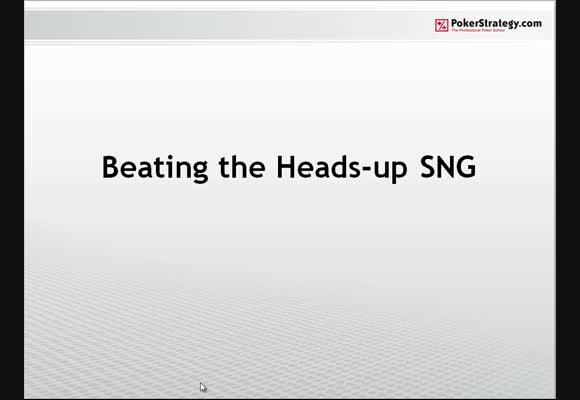 Beating the Heads-up Sit & Go