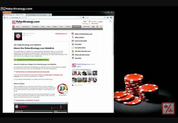 PokerStrategy.com SideKick: Hand Analysis Made Easy
