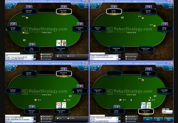 NL SH $10 - Low to Mid Stakes Series Part I