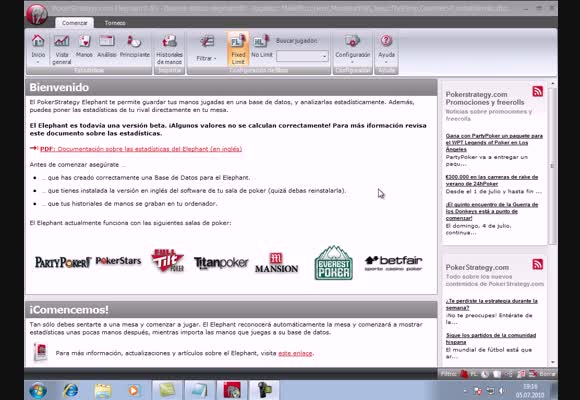 PokerStrategy.com Elephant: cómo importar historiales SNG de PokerStars