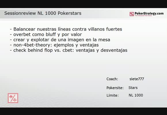 NL1000 SH Session Review