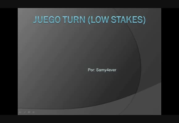 Videoseminario NL: juego estándar en el turn
