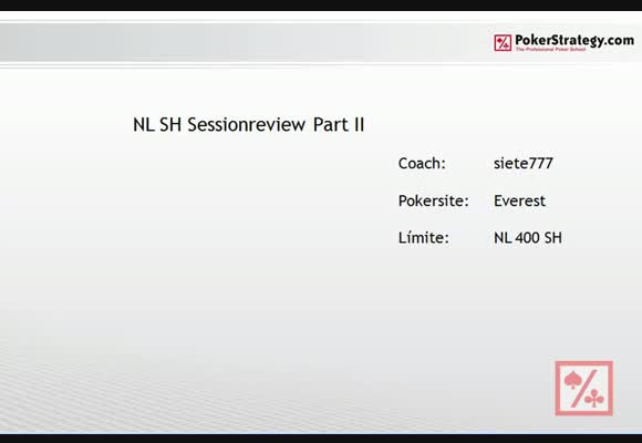 NL400 Shorthanded Session Review - 02- Estilo TAG contra jugadores desconocidos