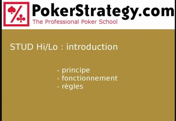 Intro au Stud8
