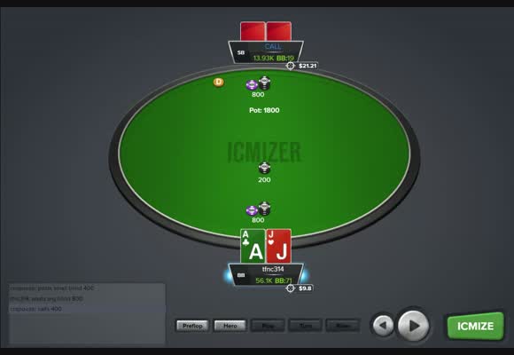 $11 Heads-Up Zoom PKO MTT Late Game Analysis