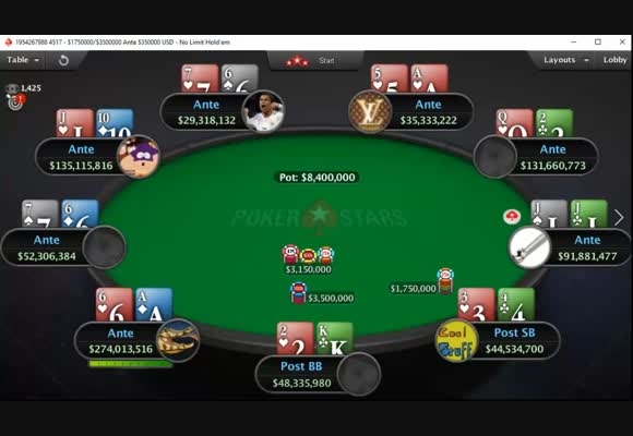 $22 MicroMillions Main Event Final Table - All Hands Revealed (1)
