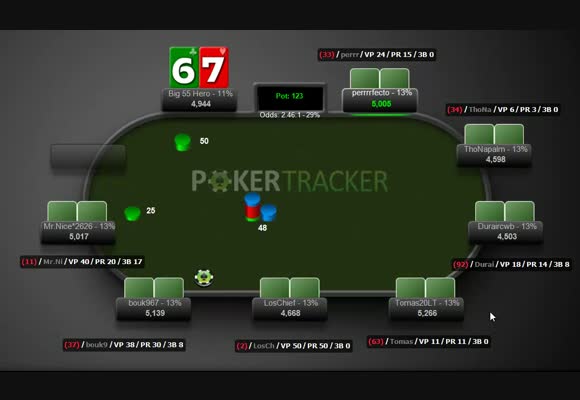 The Big $55 Final Table Run - Early & Middle Stages