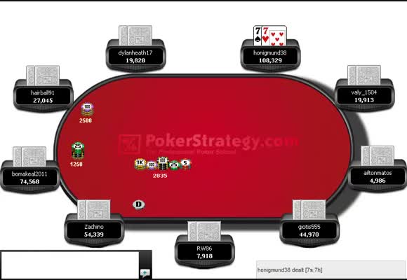 The Hot $7.50 Turbo MTT Dual Commentary - Final Table (2)