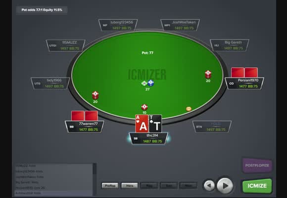 $10 18-man SNG Analysis with Collin