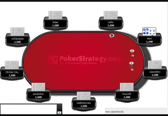 Advanced $15 45 man Sit&Go analysis