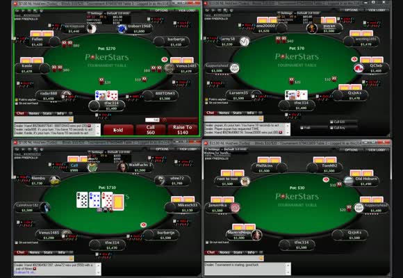Moshman Live: 4-Tabling $7-$15 SNGs