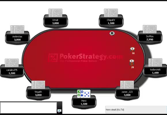 Optimal lines in a $3 180 man rebuy