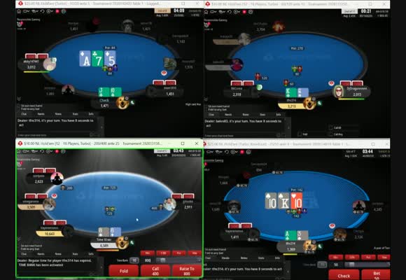 Live Play Sit & Go Mix