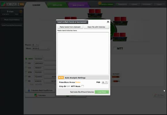 Tourney Review with ICMizer NITRO & Auto Analysis Features