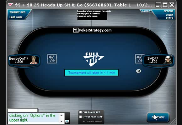 Heads Up NL Silv3rd4v3 vs. Benido