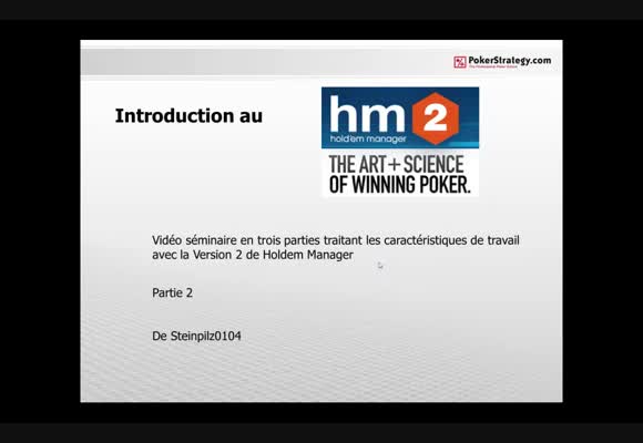 Holdem Manager 2 - HUD et Replayer