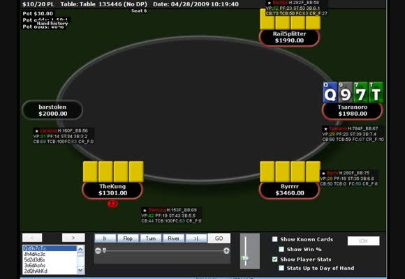 PLO 10$/20$ SH SR
