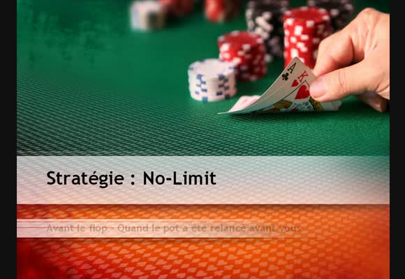 Avant le flop - Quand le pot a été relancé avant vous