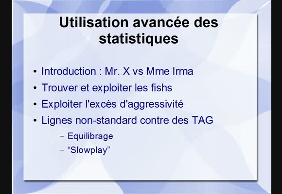 Théorie : les stats de votre tracker 4/5