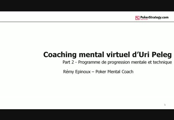 Coaching mental virtuel D'Uri Peleg : programme de progression mental et technique