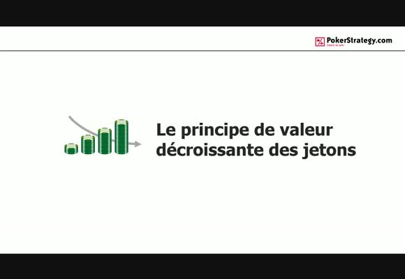 Le principe de valeur décroissante des jetons