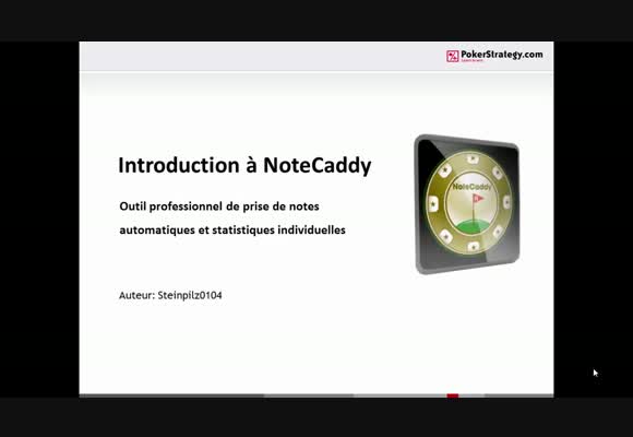 Introduction à NoteCaddy