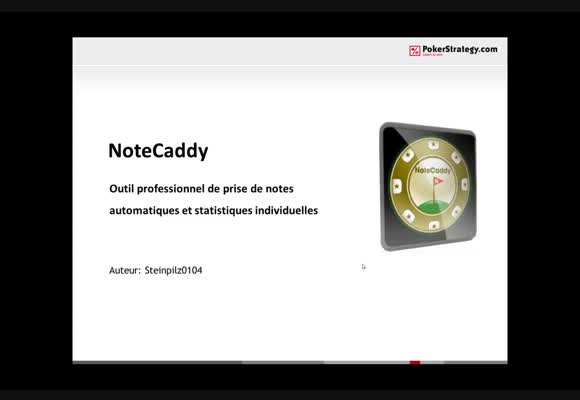 Notecaddy avancé