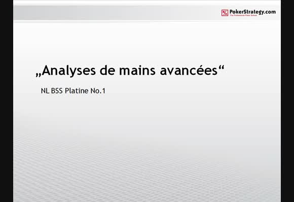 Analyses avancées : NLBSS 1