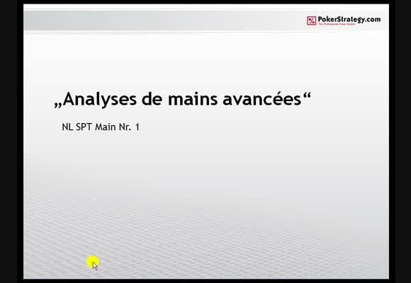 Analyses avancées : SPT Nr1