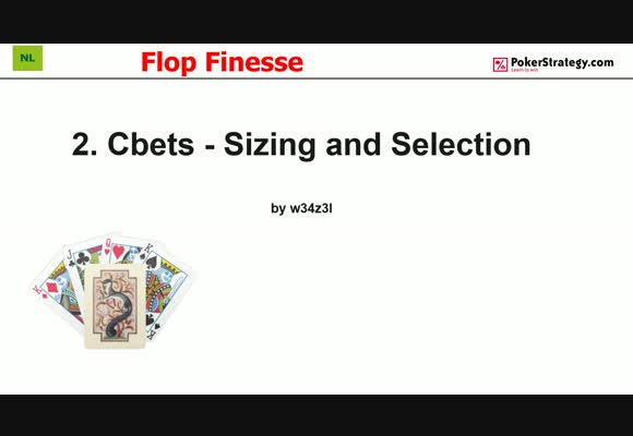 Flop Finesse - C-Bets - Sizing & Selection (2)