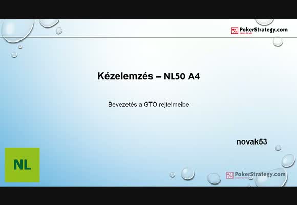 Kézelemzés NL50 A4s - Bevezetés a GTO rejtelmeibe
