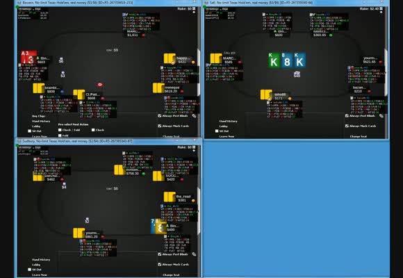 waki live - midstakes 4 asztalon