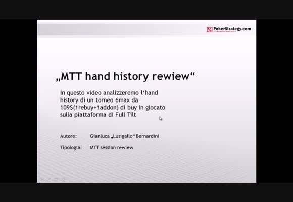 MTT Shorthanded 100$ r/a - Parte1