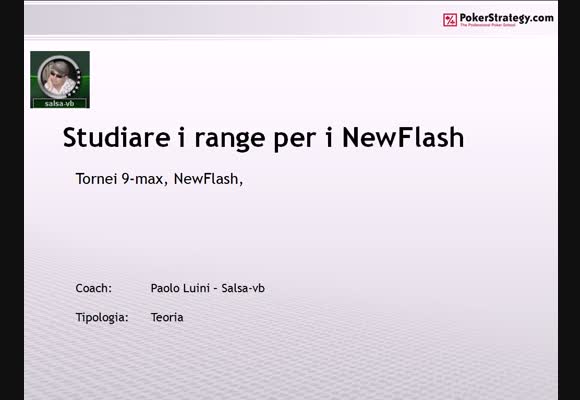Costruire tabelle push fold per sit 9-max