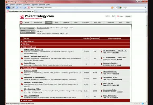 Guida all'utilizzo del Forum
