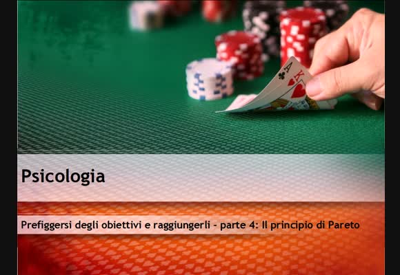 Prefiggersi degli obiettivi e raggiungerli - Parte 4