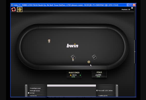 Sessione live High Stakes su Ongame.it