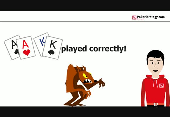 How to play AA & KK correctly