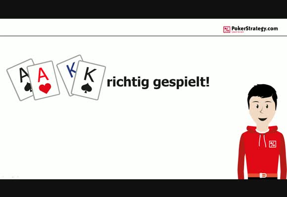 Wie man AA und KK richtig spielt!