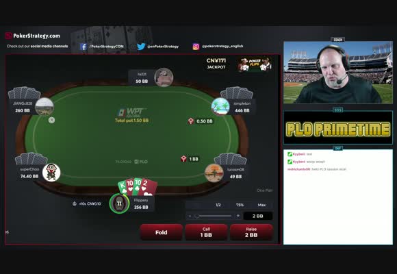PLO Live Grind on WPTGlobal