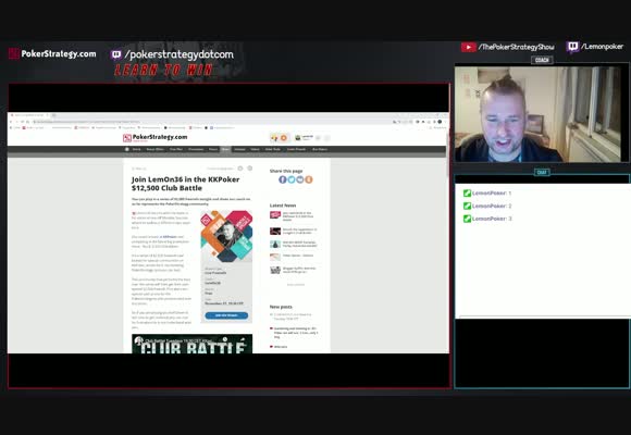 KKPoker $12,500 Club Battle