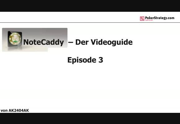 Note Caddy Tutorial - NoteDefinition und Colorcoding
